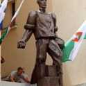 "Kar seješ, to žanješ": Kip Sejalec se je po 85 letih vrnil na pročelje stavbe na Štefanovi ulici