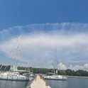 Nenavaden prizor nad Istro, vremenoslovci pojasnjujejo, kaj se je zgodilo