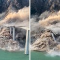 DRAMATIČEN POSNETEK: Most na Kitajskem se je zrušil nekaj mesecev po odprtju (VIDEO)